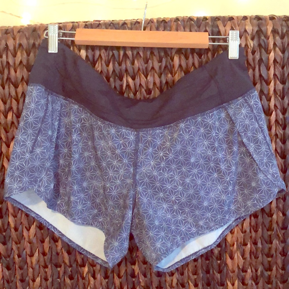 Lululemon speed shorts